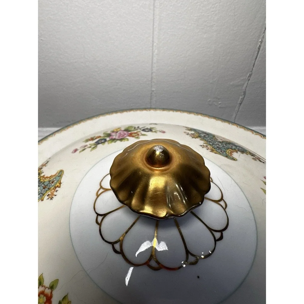 Vintage Noritake‎ Covered Vegetable Serving Bowl Tureen Dish